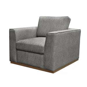 Andy Club Chair Woven Charcoal