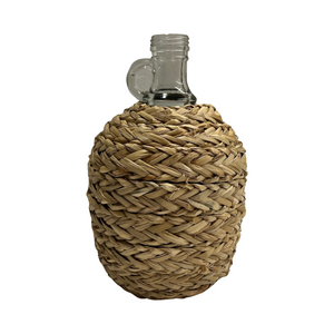 Natural Grass Weave Bottle