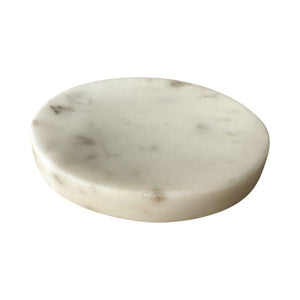 5" Round Marble Soap Dish