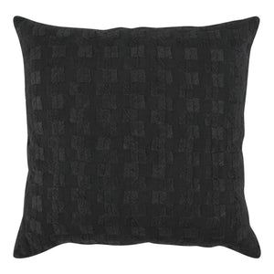 Rest Black 22x22 Pillow